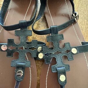 Tory Burch Black Sandals